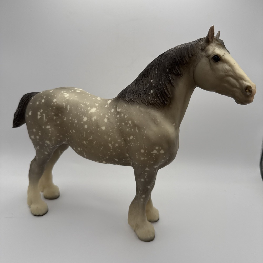 Vintage Breyer 1987 Dapple Grey Clydesdale Mare #83GR Special Run Matte 1:9